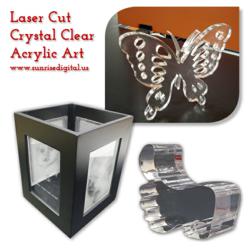 Laser Cut Acrylic by Sunrise Digital